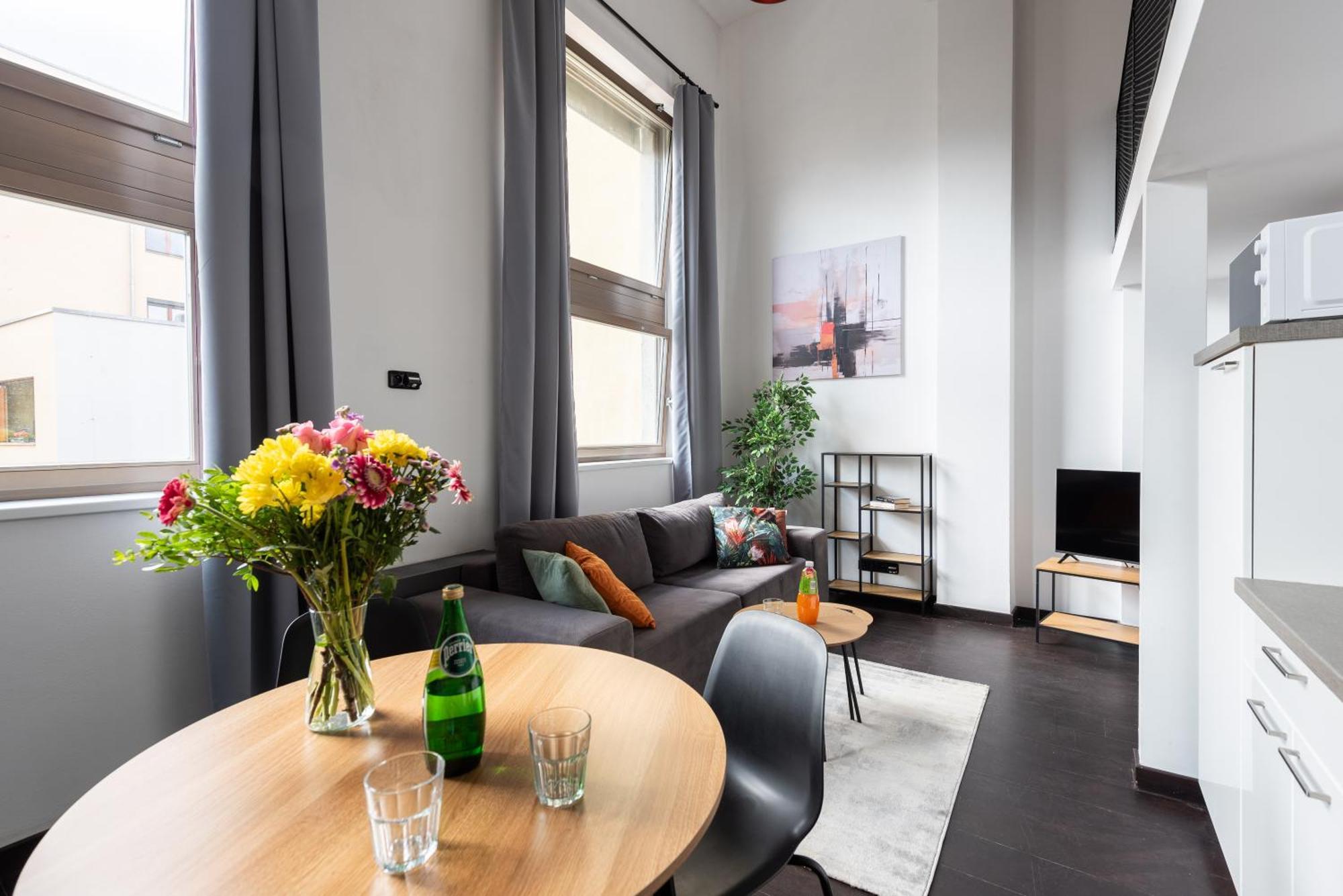 Loft Spacious In Apartment Prag